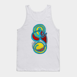 entangled abstract figure Tank Top